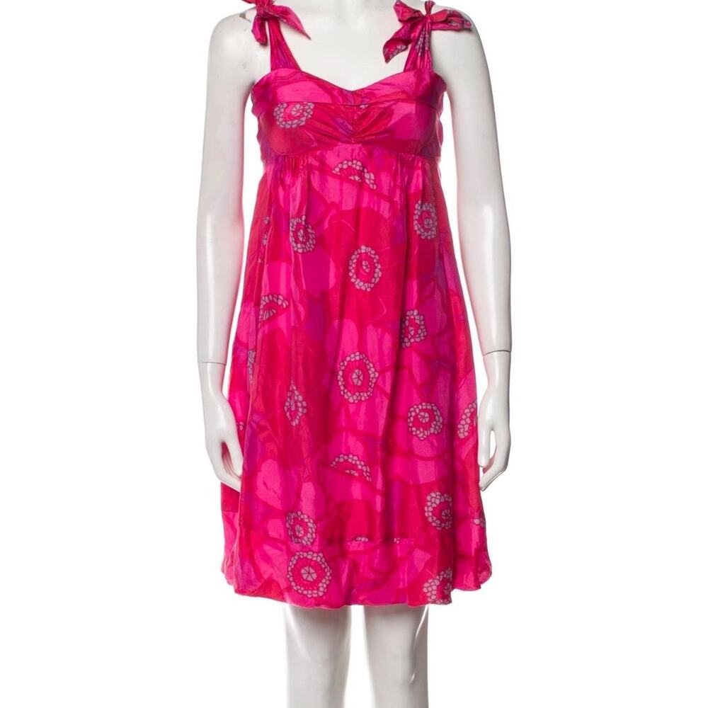 Mark Jacobs Pink floral print dress